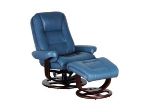 Pedestal recliner clearance with ottoman
